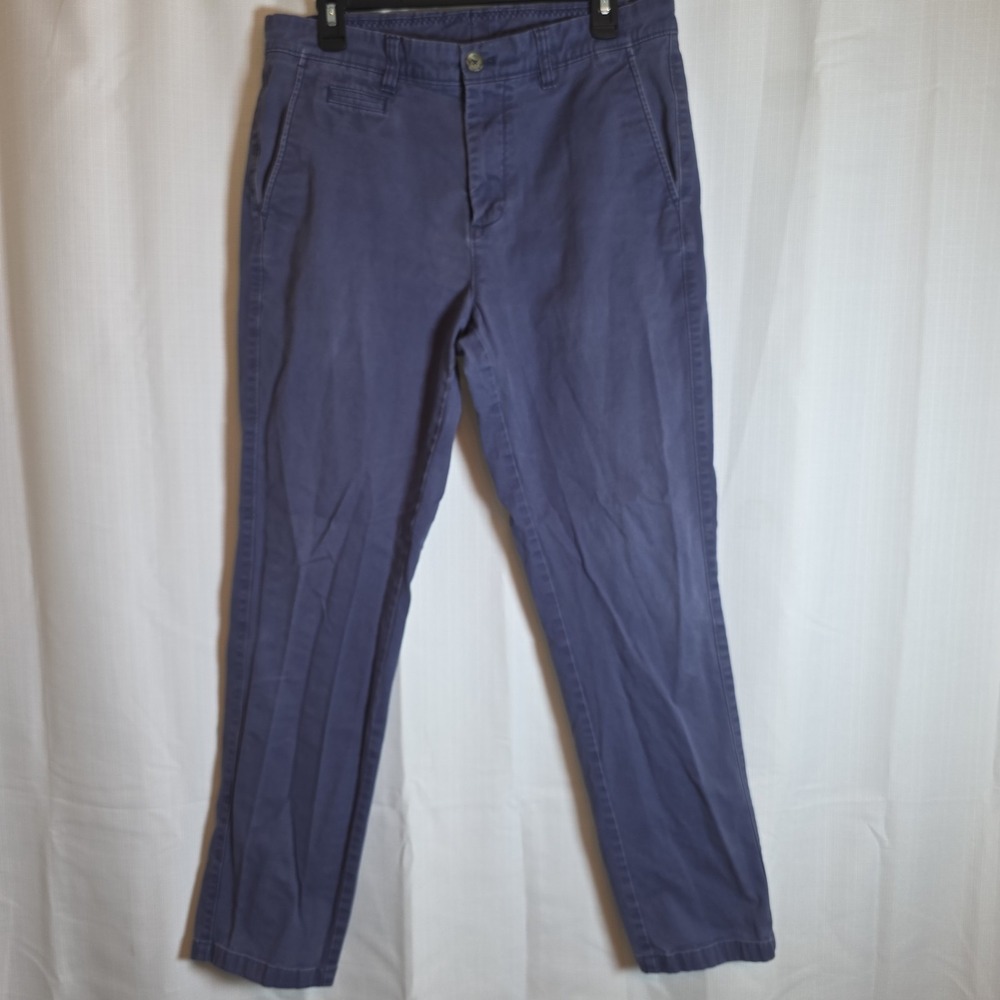 Johnnie-O Men's 33x32 Blue Chinos Pants
